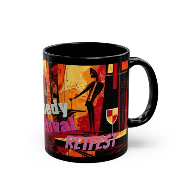 rETFEST 6 Black Mug (11oz, 15oz) - Image 5