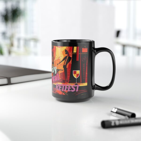 rETFEST 6 Black Mug (11oz, 15oz) - Image 17