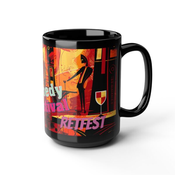 rETFEST 6 Black Mug (11oz, 15oz) - Image 14