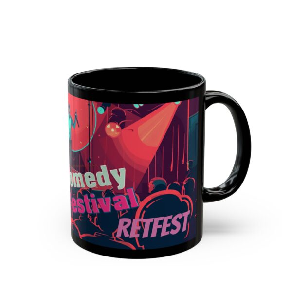 RETFEST 2 Black Mug (11oz, 15oz) - Image 5