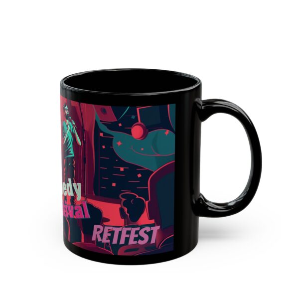 RETFEST Black Mug 1 (11oz, 15oz) - Image 2