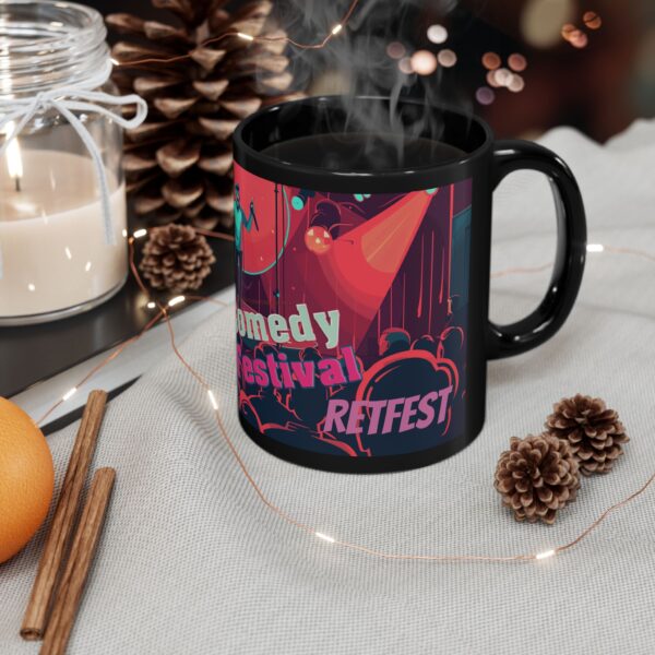 RETFEST 2 Black Mug (11oz, 15oz) - Image 6